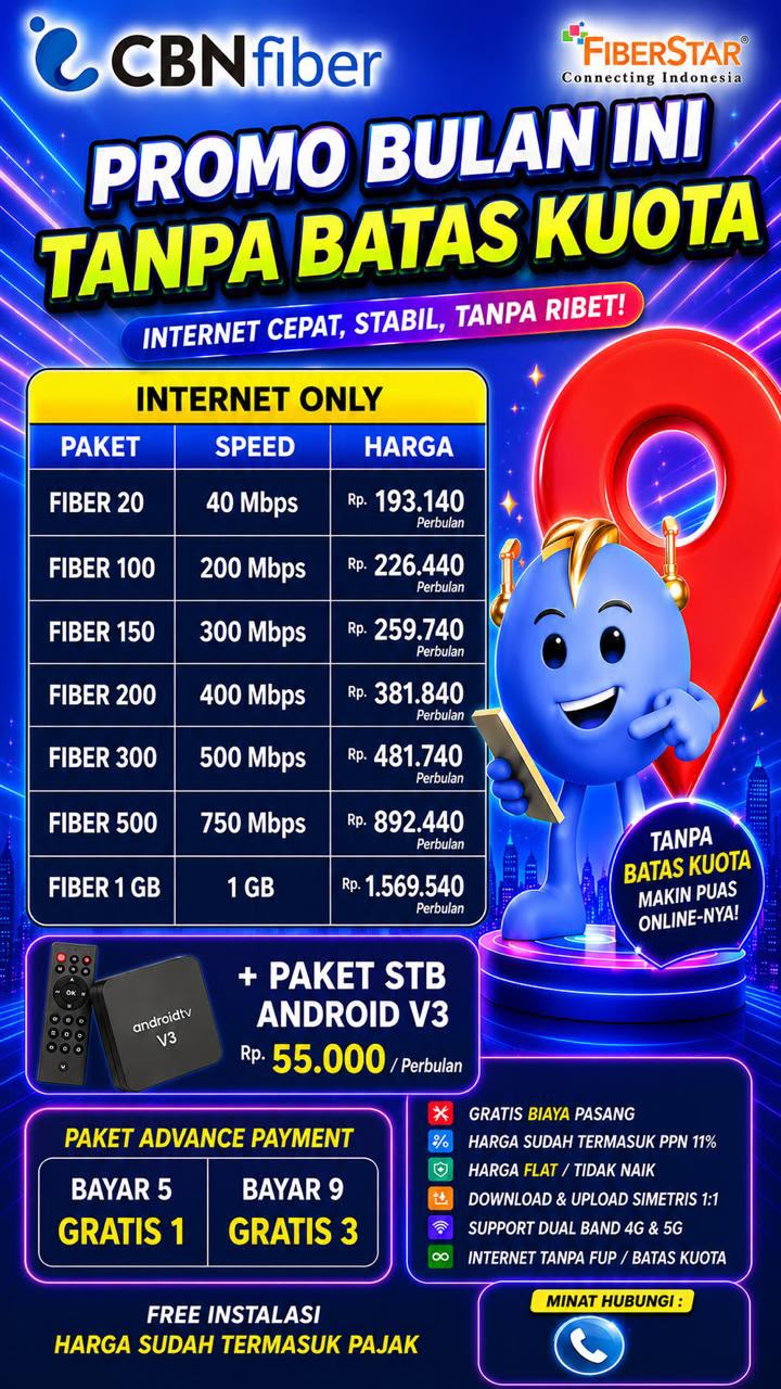 Promo WIFI CBN